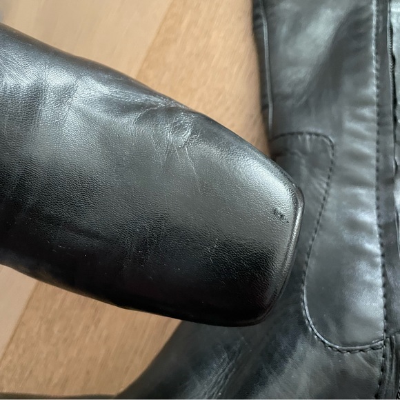 NWT Nine West leather moto boots - Picture 6 of 10